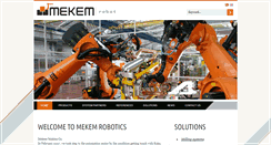 Desktop Screenshot of mekemmakina.com
